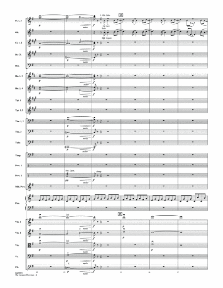 The Greatest Showman - Conductor Score (Full Score)