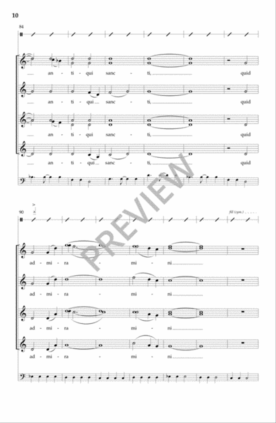 O Antiqui Sancti SSAA scores gallery preview page 11
