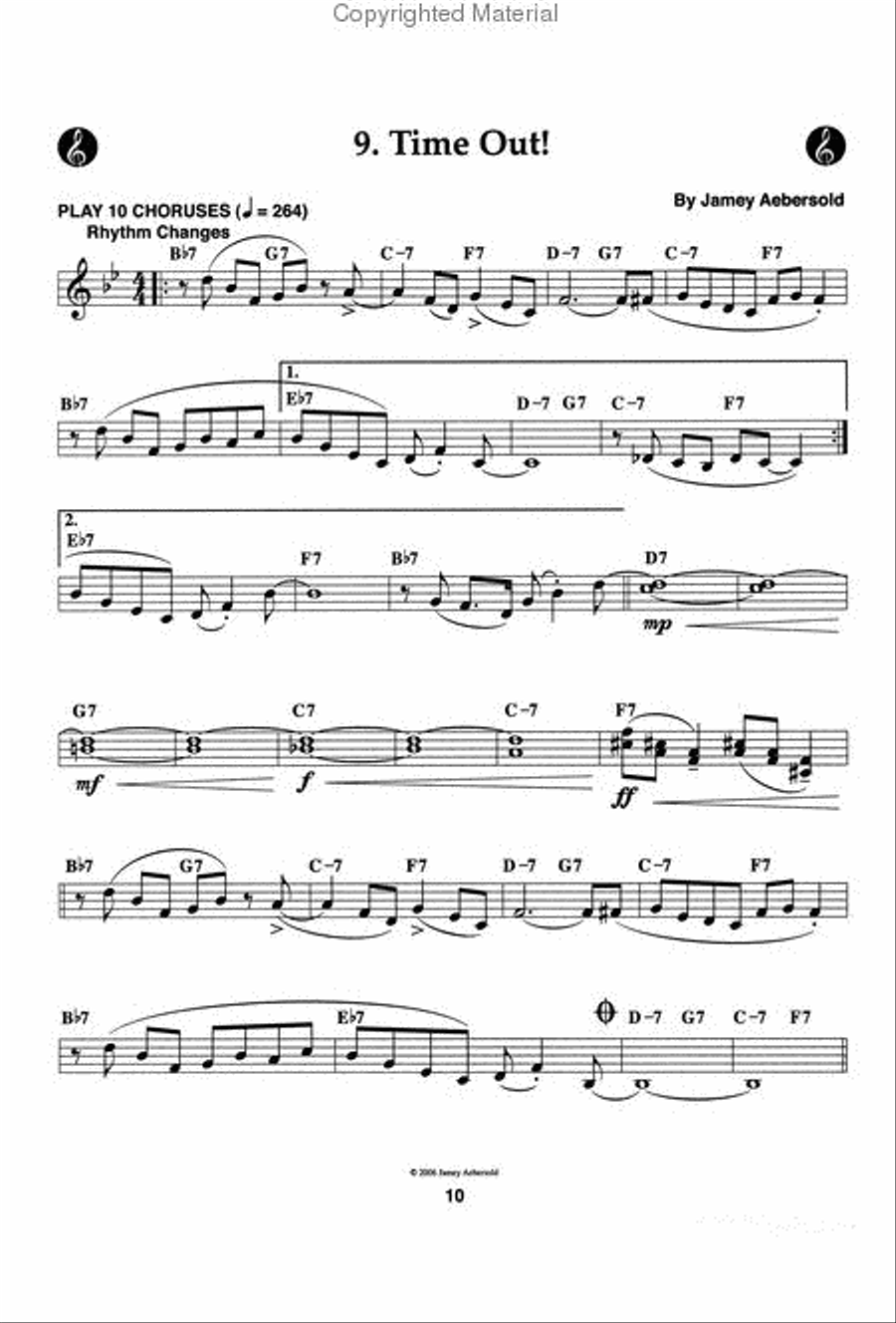 Volume 118 - Joey Defrancesco - Groovin' Jazz Voice scores gallery preview page 3