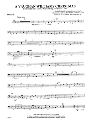 A Vaughan Williams Christmas: Bassoon