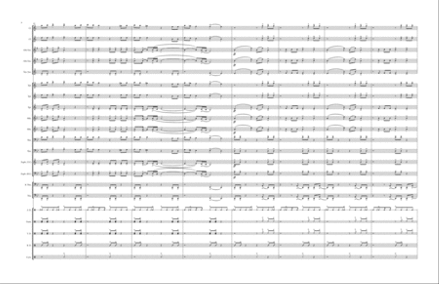 Unholy Marching Band scores gallery preview page 6