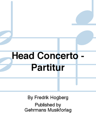 Head Concerto - Partitur