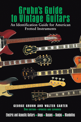 Book cover for Gruhn's Guide to Vintage Guitars