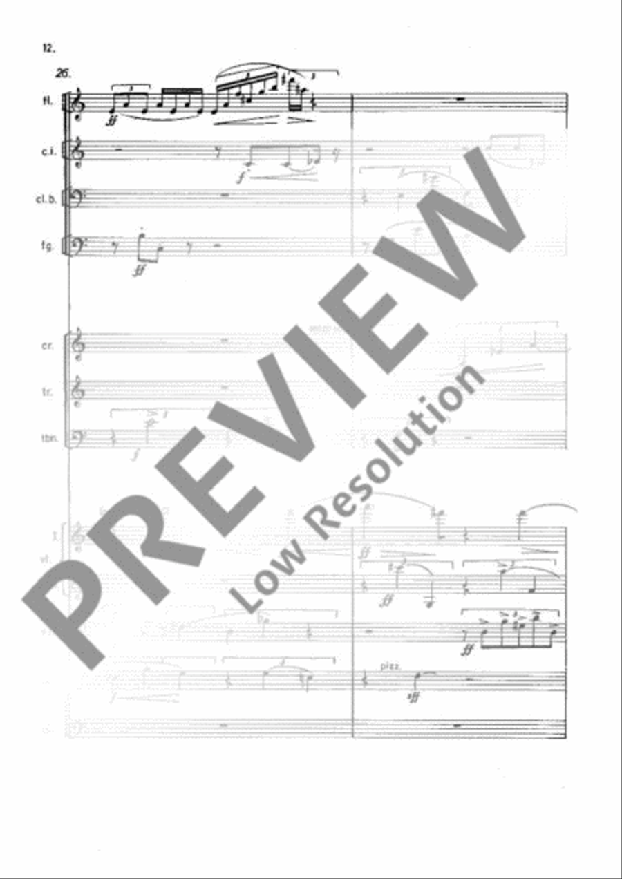 In memoriam: Die Weiße Rose English Horn scores gallery preview page 15