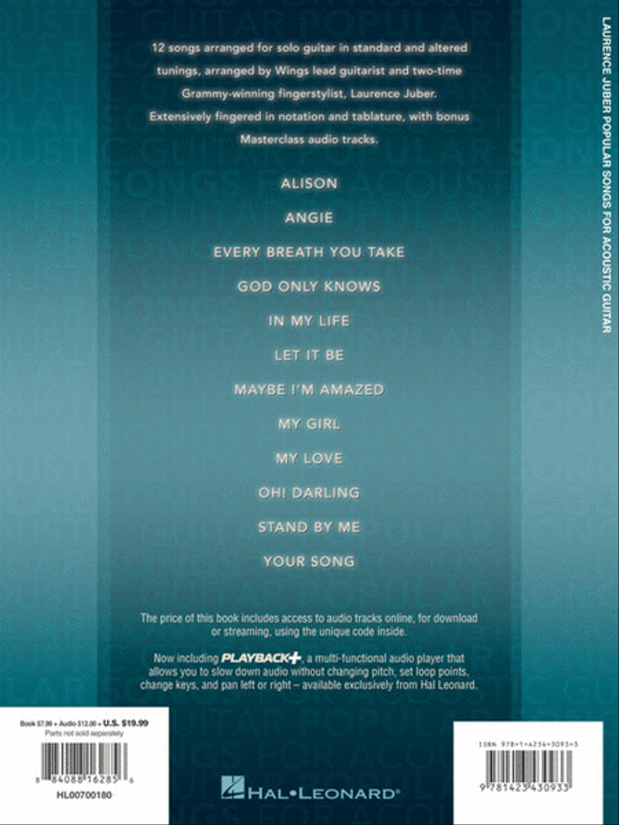 Popular Songs for Acoustic Guitar Acoustic Guitar scores gallery preview page 6