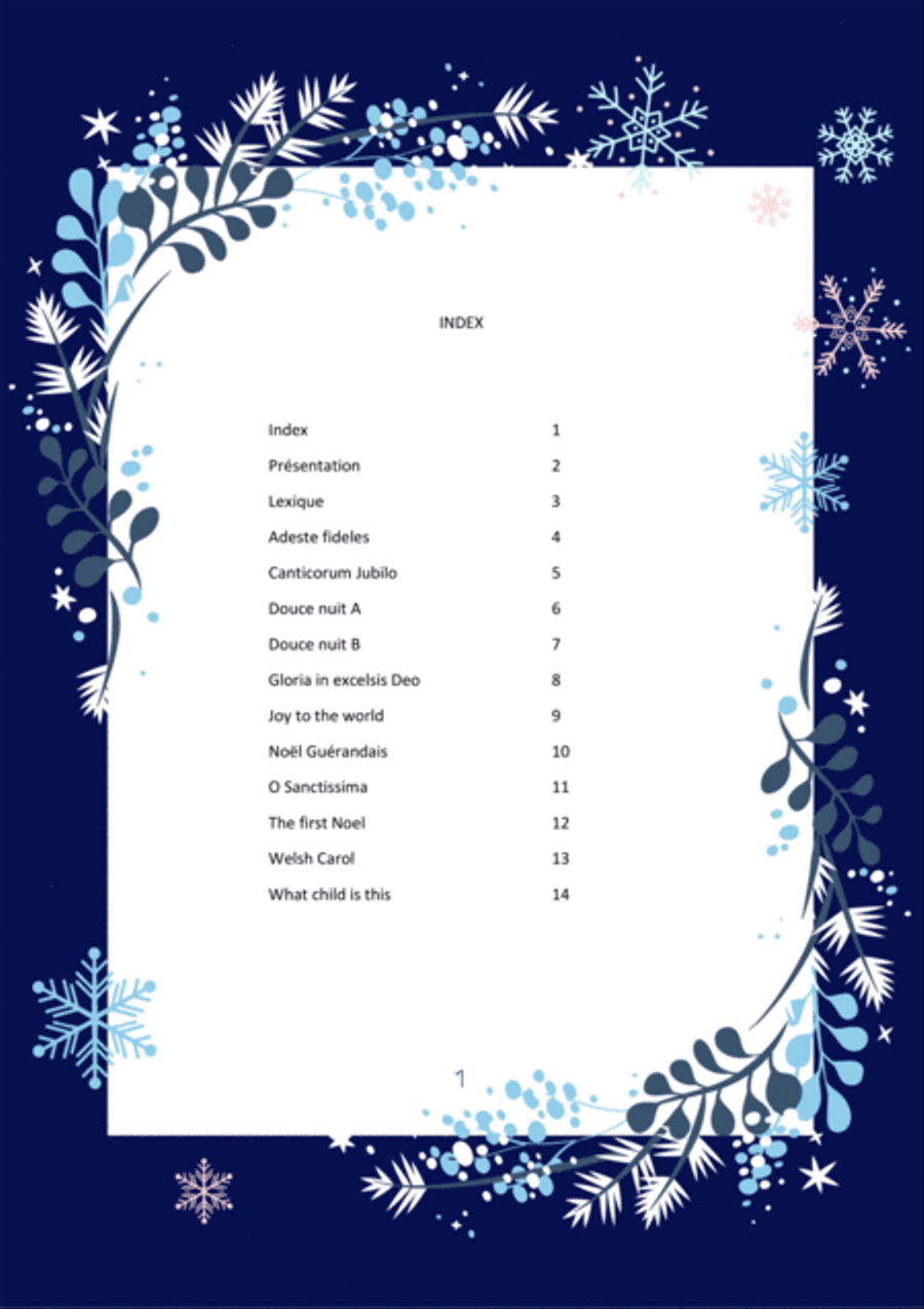 Christmas harp anthology Harp scores gallery preview page 2