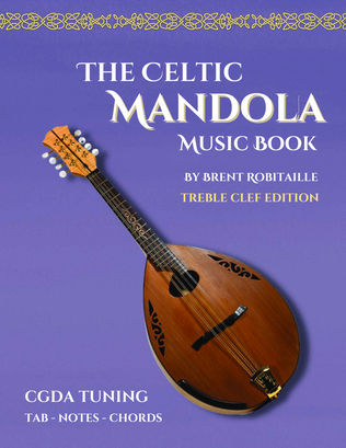 Book cover for The Celtic Mandola Music Book