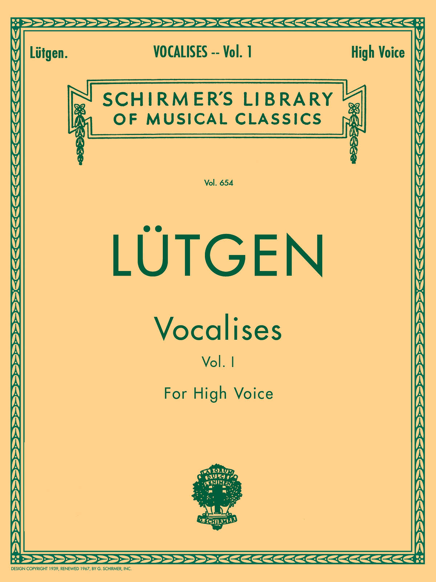 Vocalises (20 Daily Exercises) – Book I