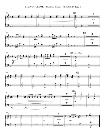 Christmas Dreams (A Cantata) - Keyboard
