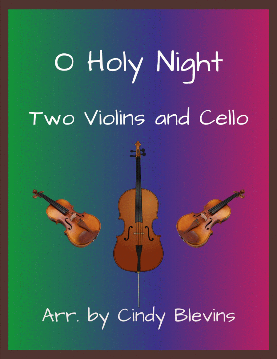 O Holy Night, for Two Violins and Cello image number null