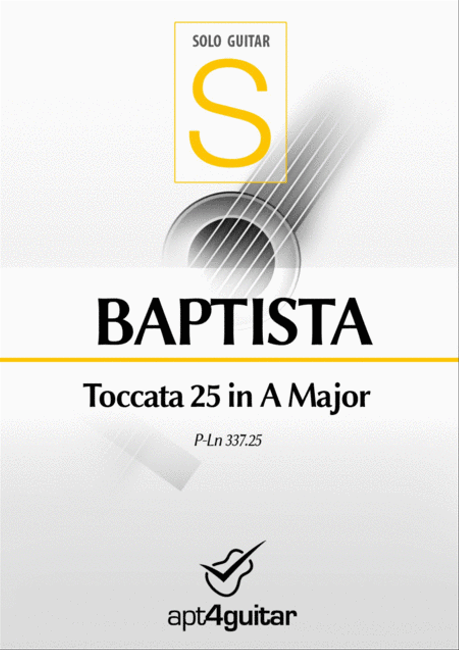 Toccata 25 in A Major