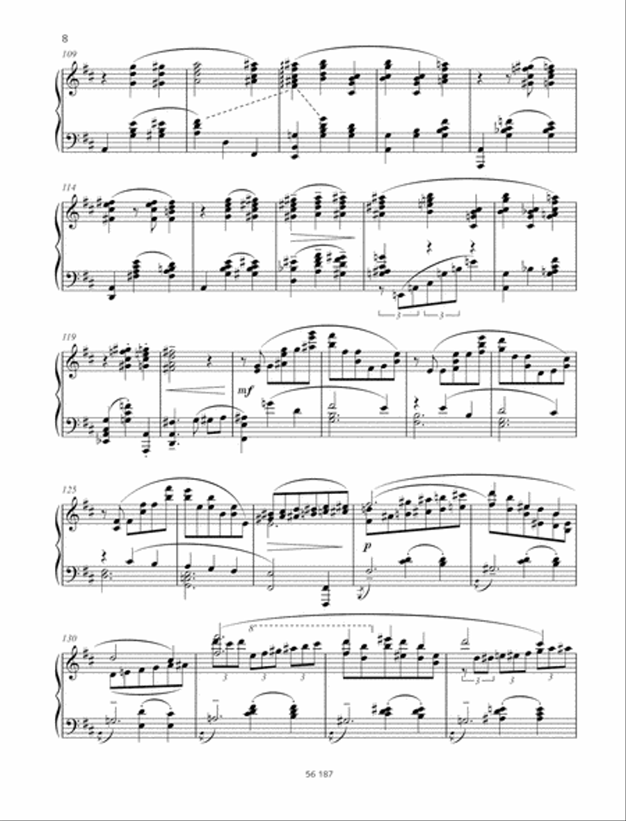 Valse-Fantasie Valse-Fantasie Piano Solo scores gallery preview page 5