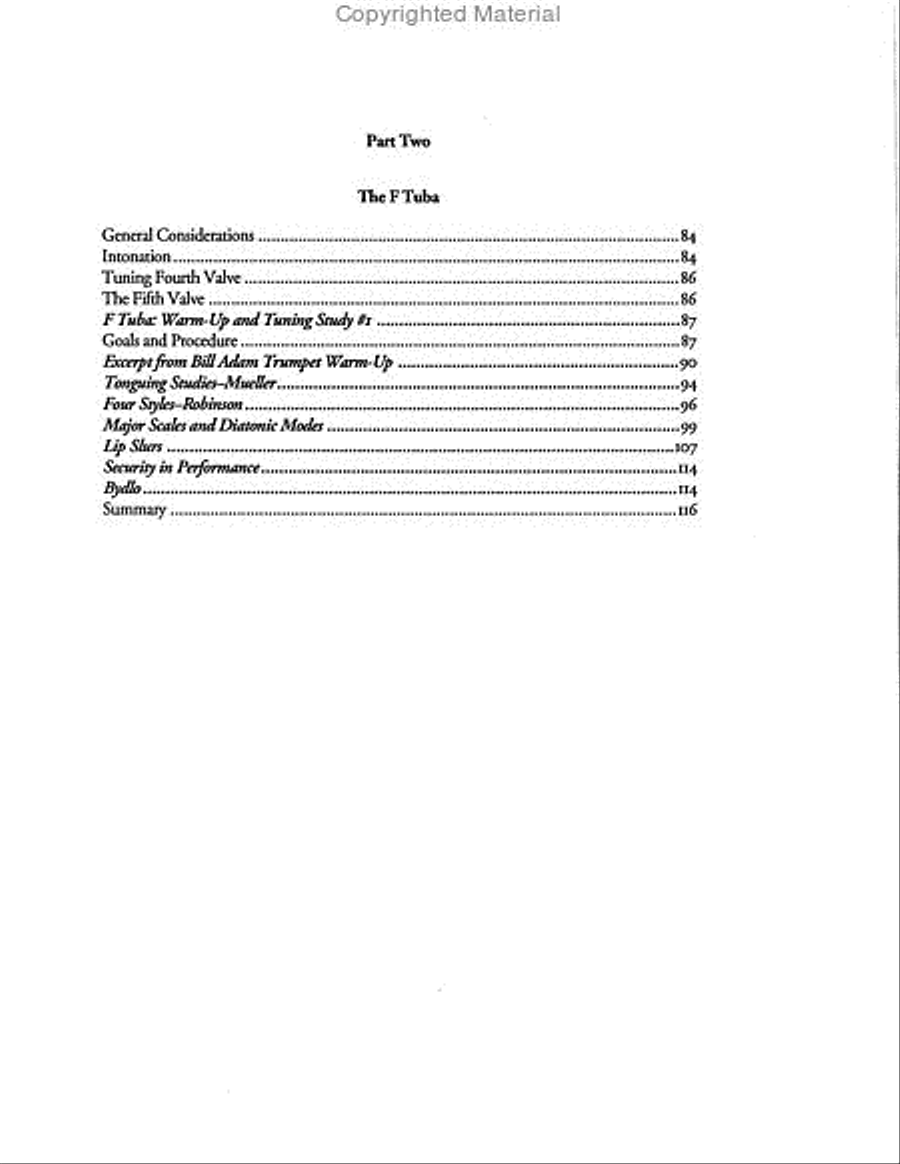 Musical Tuba Playing Musical Tuba Playing Tuba scores gallery preview page 5