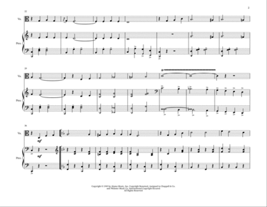 The Merry Christmas Polka String Duet scores gallery preview page 2