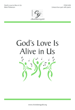 Book cover for God's Love Is Alive in Us