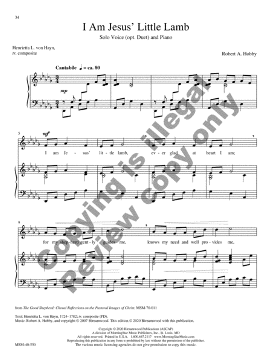 Sing Praise Voice Solo scores gallery preview page 21