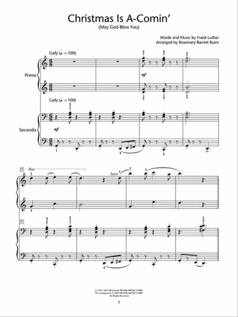 Sounds of Christmas Volume 3 Piano Method scores gallery preview page 4