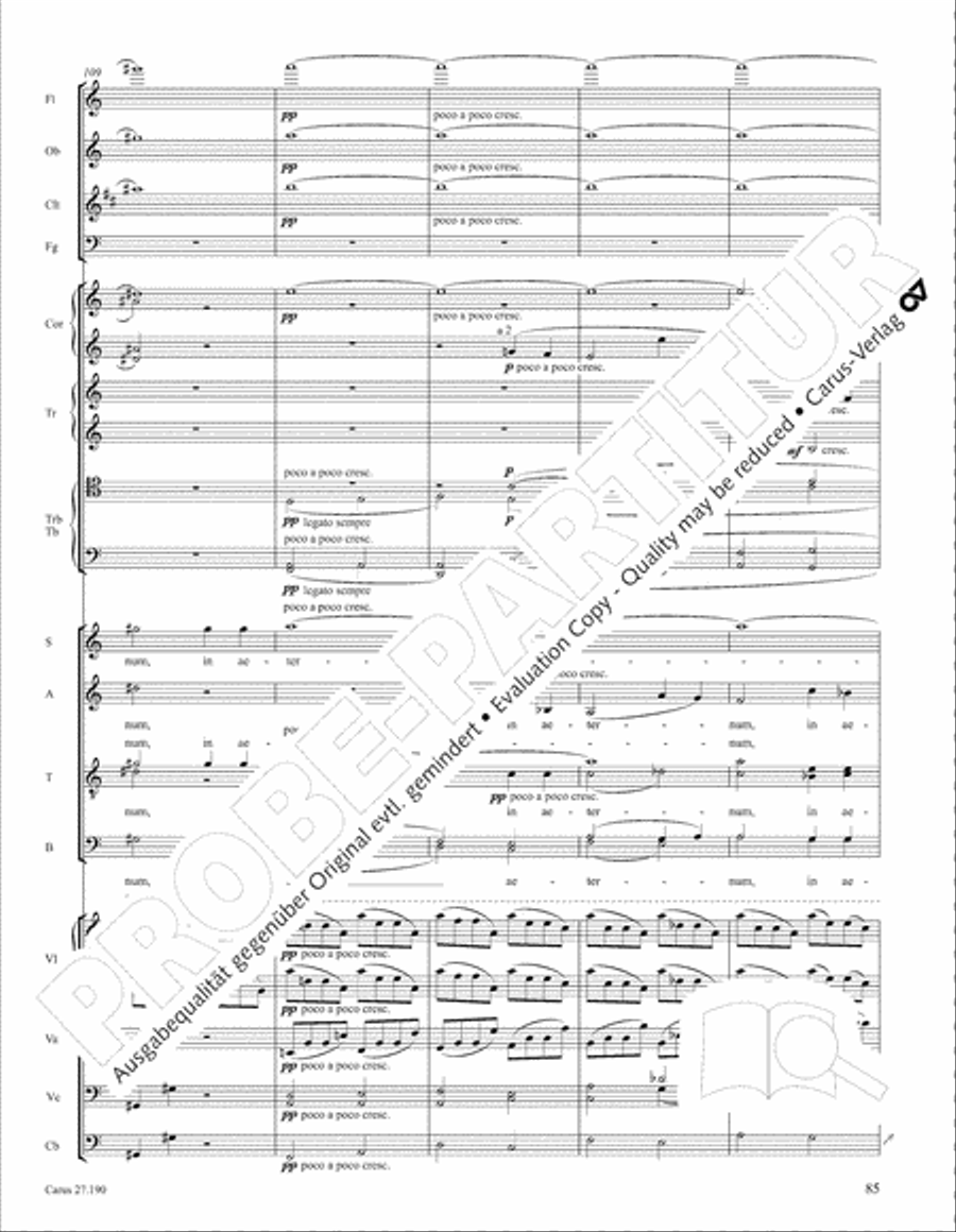 Te Deum 4-Part scores gallery preview page 92