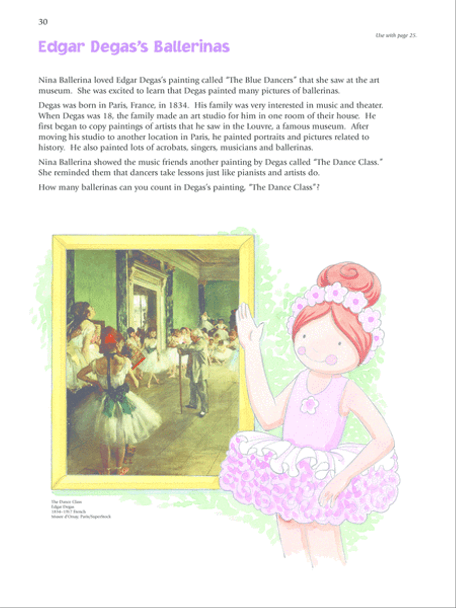 Music for Little Mozarts Music Discovery Book, Book 4 Piano Method scores gallery preview page 3