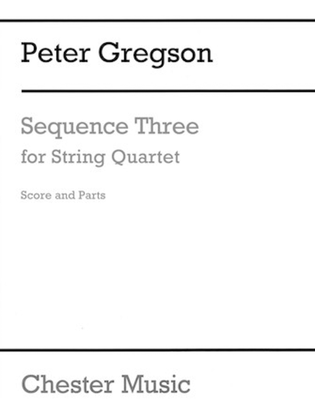 Book cover for Sequence Three