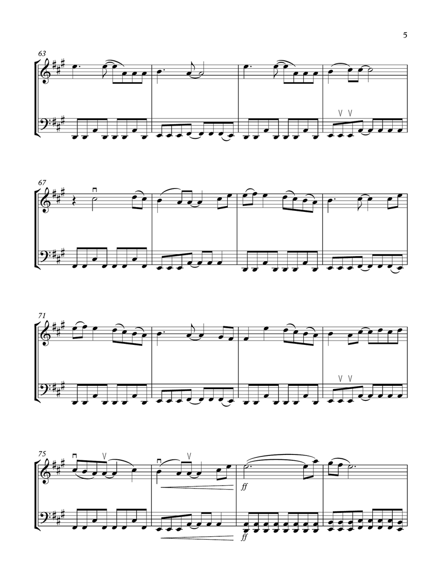 I Want It That Way String Duet scores gallery preview page 5