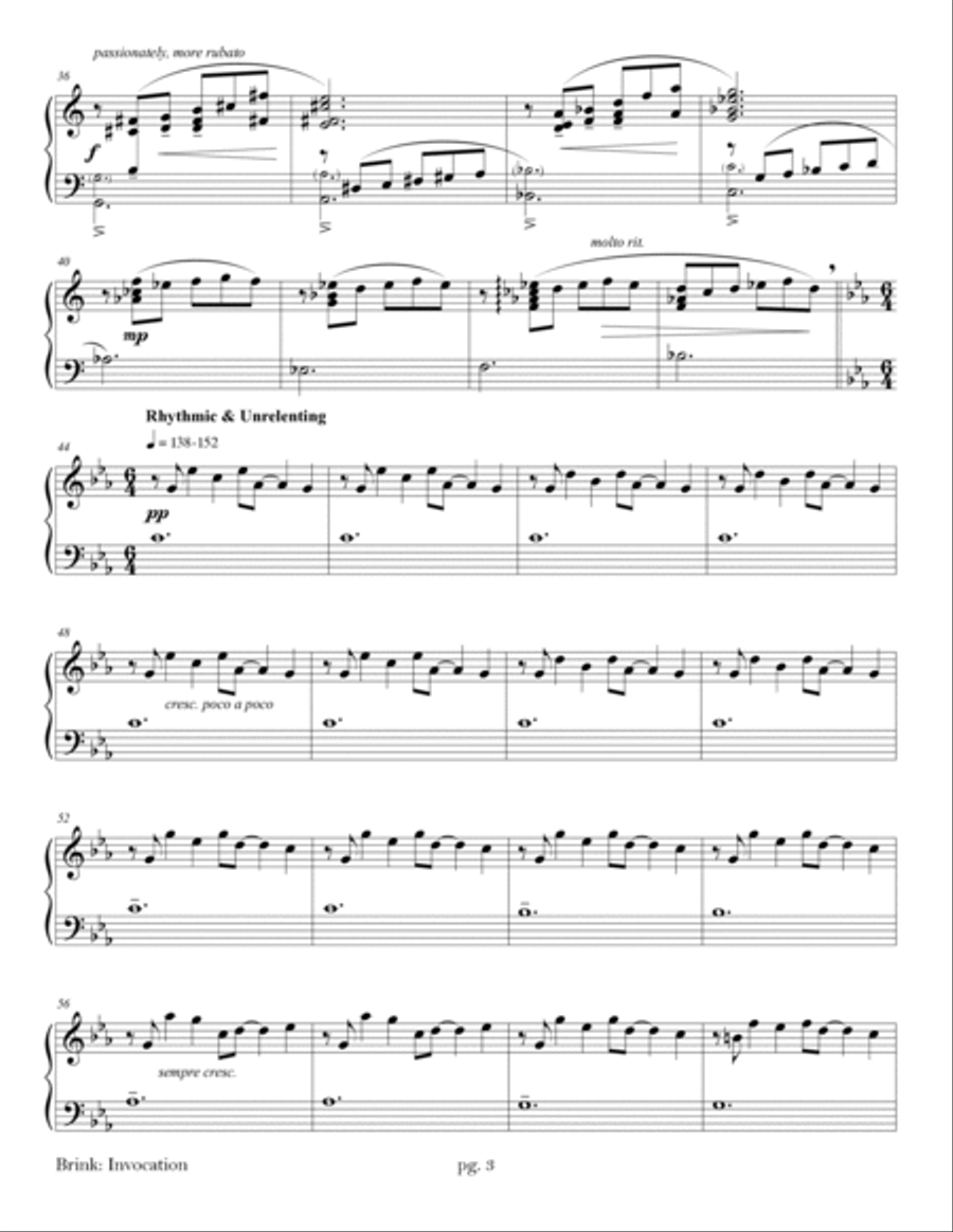 Invocation Glockenspiel scores gallery preview page 3