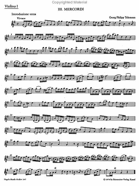 Scherzi melodichi fur Violine, Viola (Violine) und Basso continuo aus "Pyrmonter Kurwoche". Heft 2