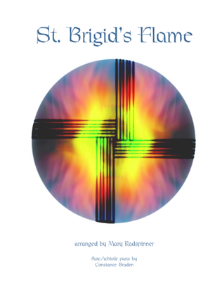 Book cover for St. Brigid's Flame (Harp, Dulcimer and Flute)