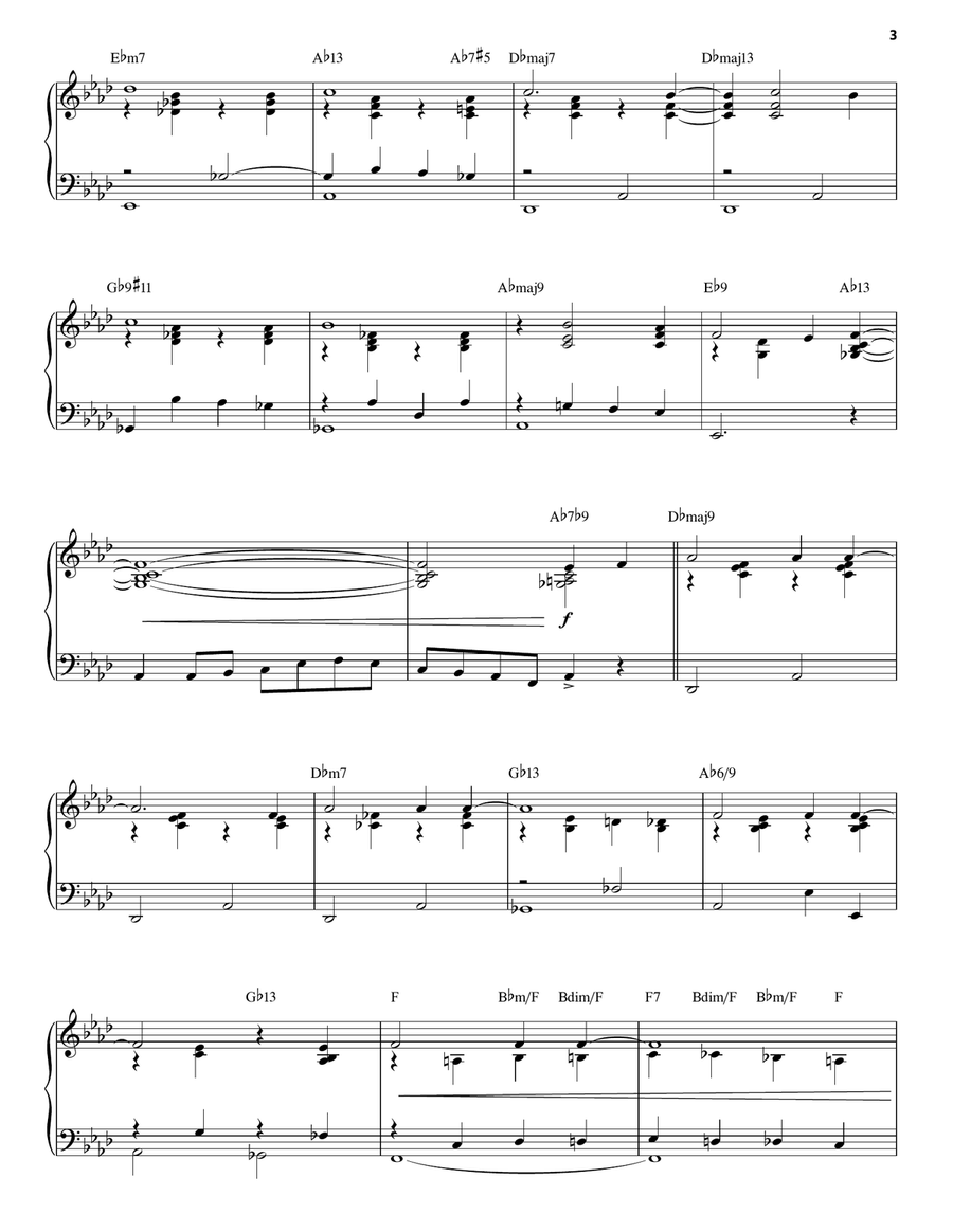 From This Moment On [Jazz version] (from Kiss Me, Kate) (arr. Brent Edstrom) Piano Solo scores gallery preview page 3