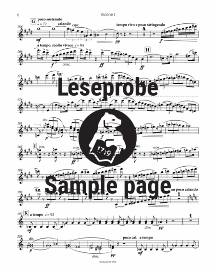 Don Juan Op. 20 TrV 156 Orchestra scores gallery preview page 5