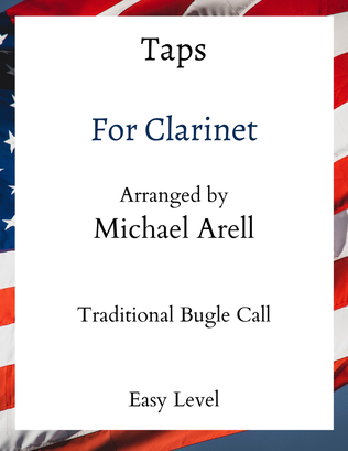 Book cover for Taps- Easy Clarinet