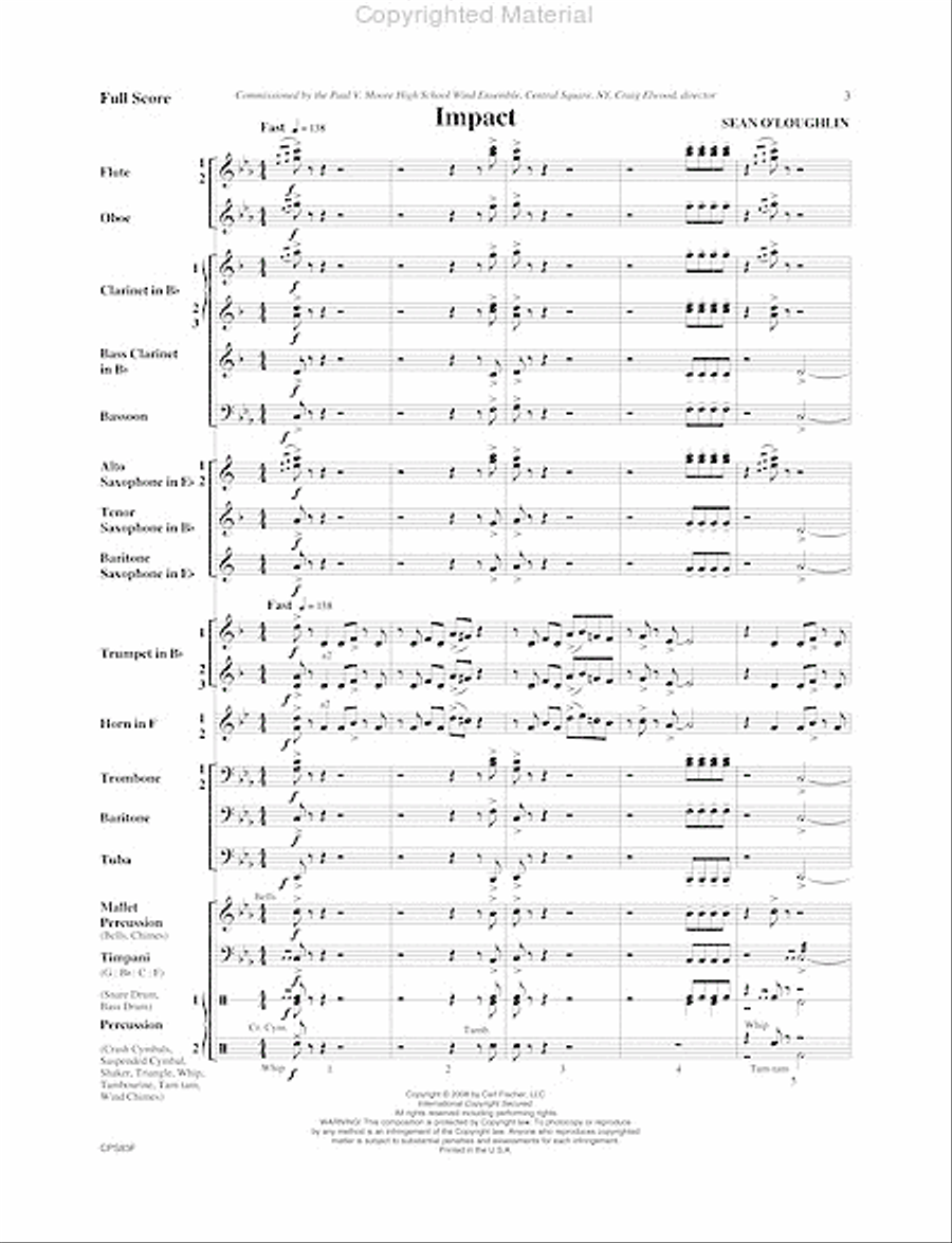 Impact Impact Concert Band scores gallery preview page 4