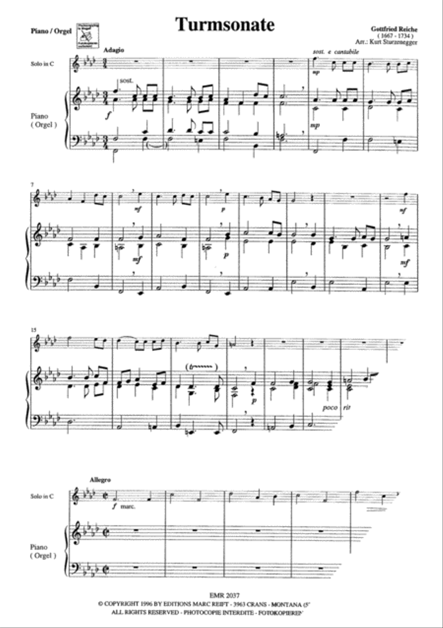 Turmsonate Turmsonate Organ scores gallery preview page 3