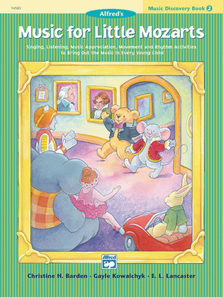 Book cover for Music for Little Mozarts Music Discovery Book, Book 2