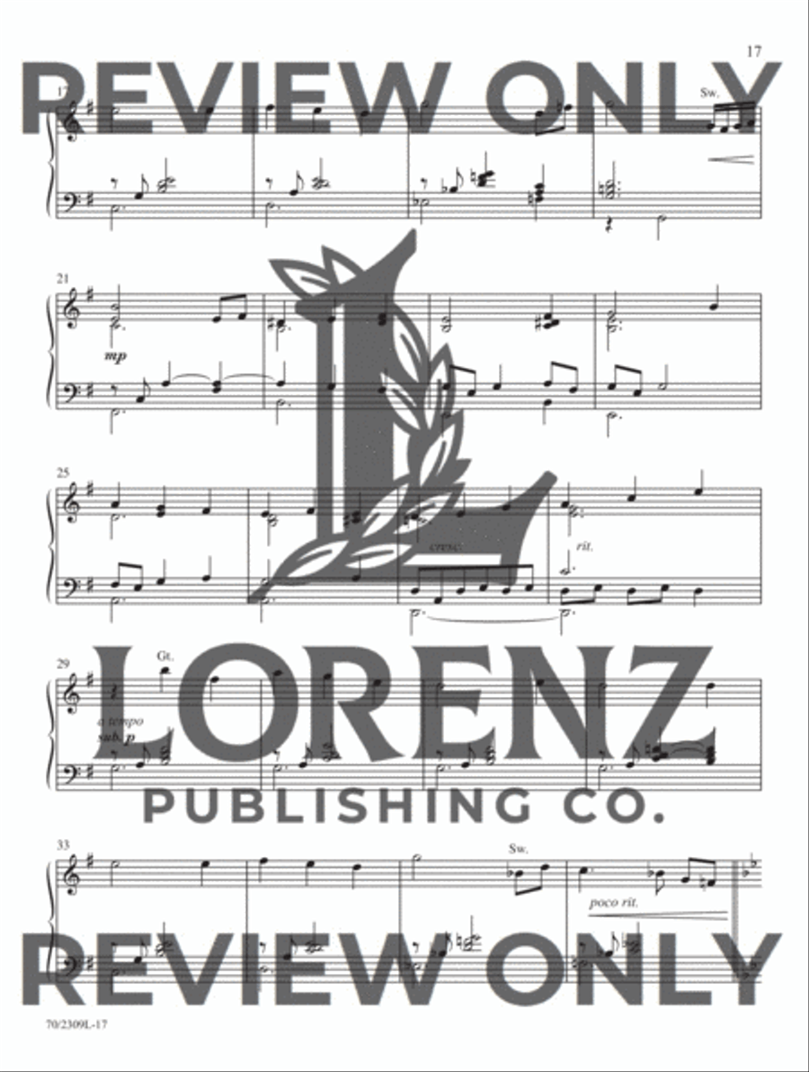 He Is Born Organ Solo scores gallery preview page 13