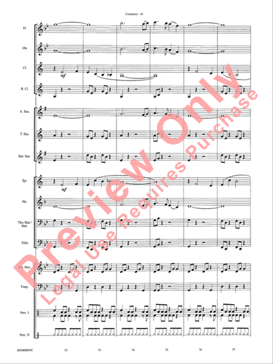 Serengeti Dreams Serengeti Dreams Concert Band scores gallery preview page 12