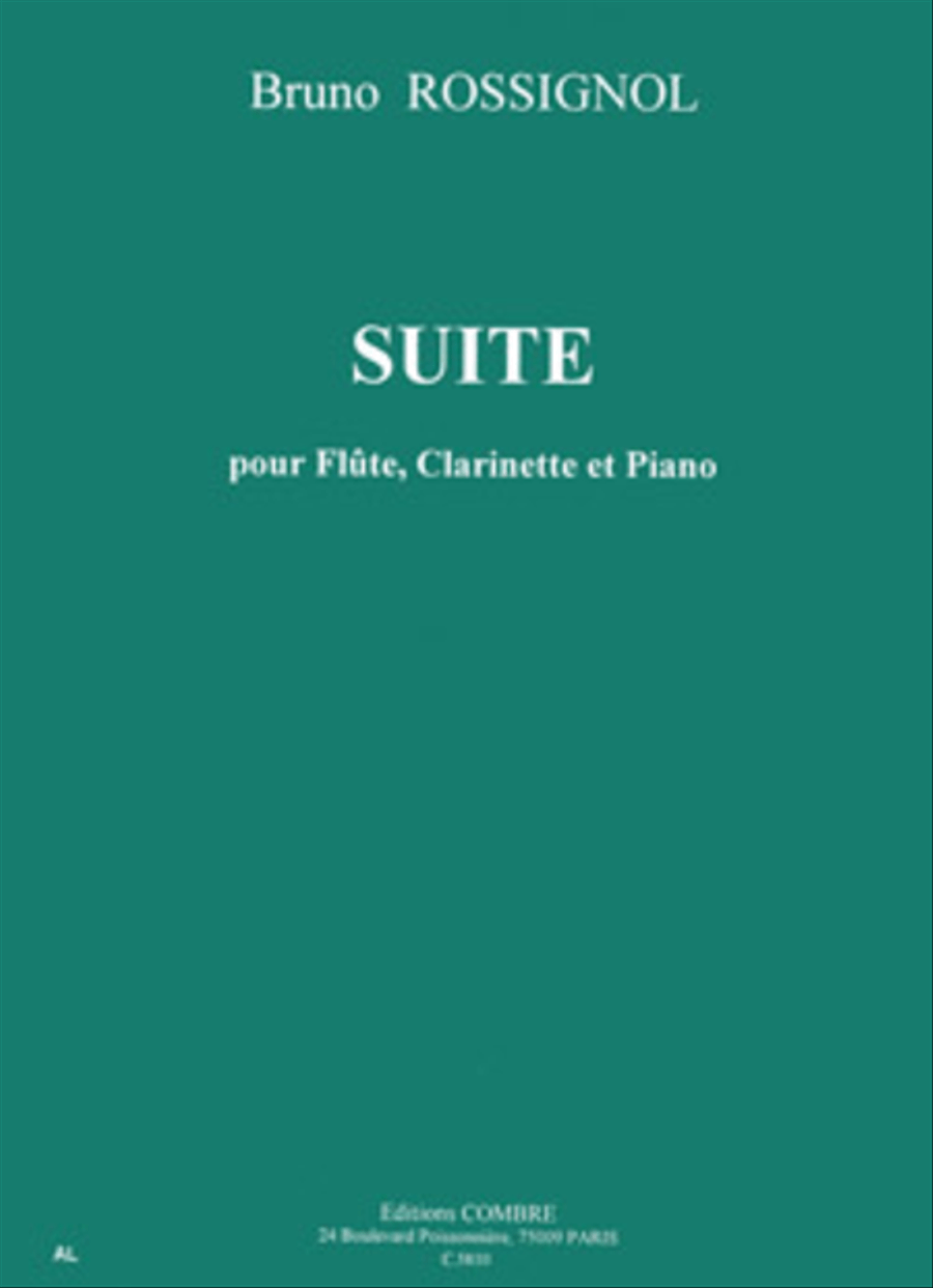 Suite Clarinet scores gallery preview page 1