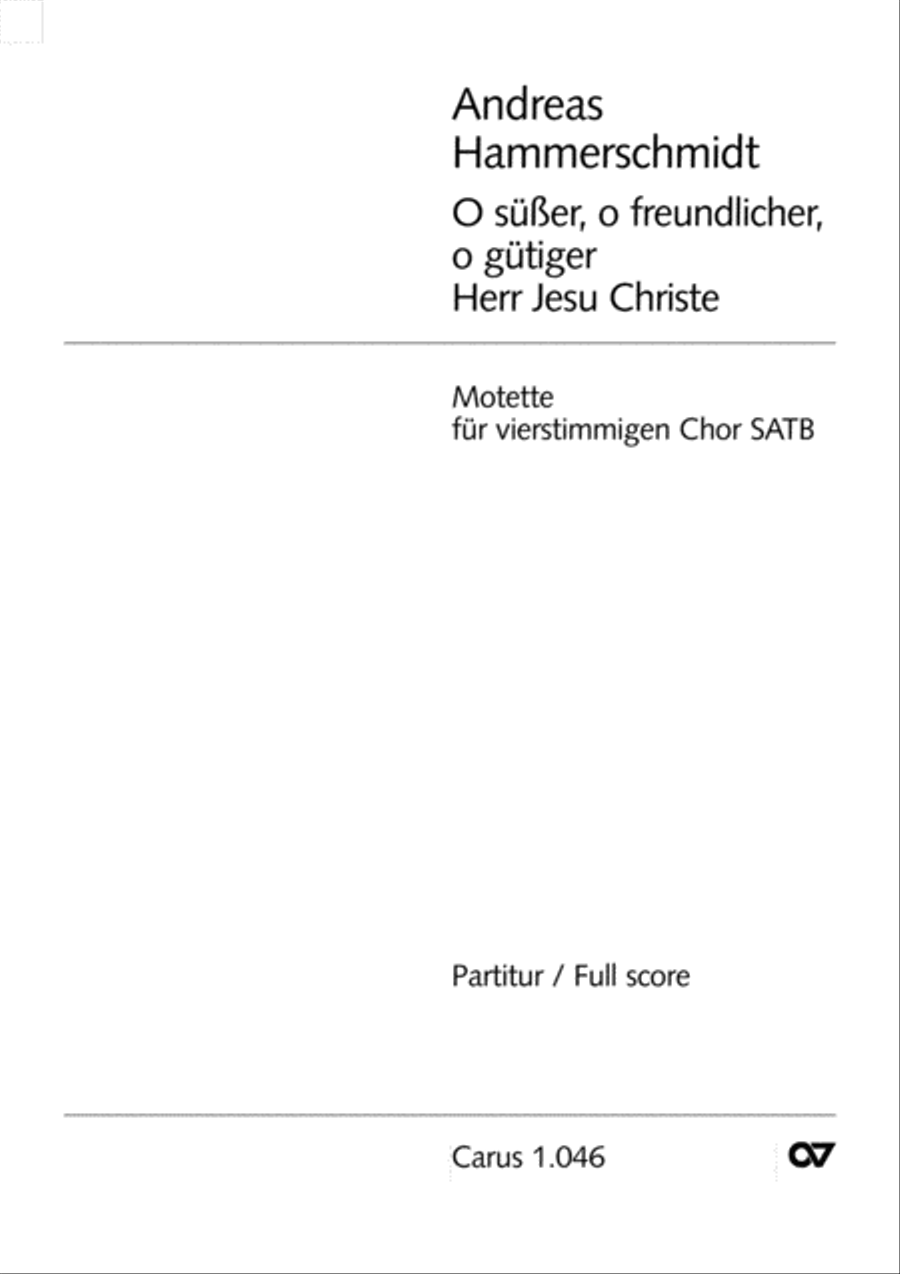 O susser, o freundlicher 4-Part scores gallery preview page 2