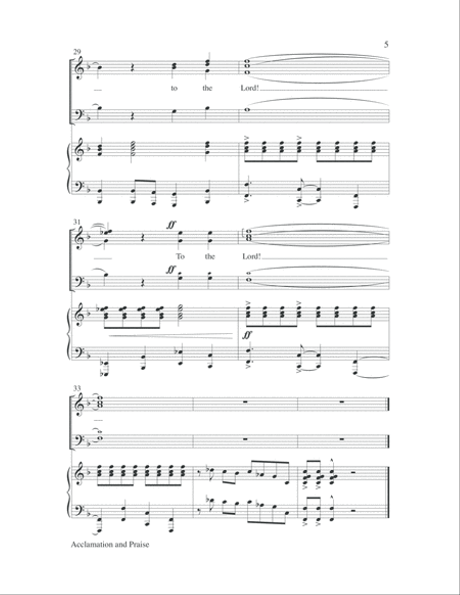 Worship Openers: Introits that Work!, Vol. 5 Choir scores gallery preview page 5