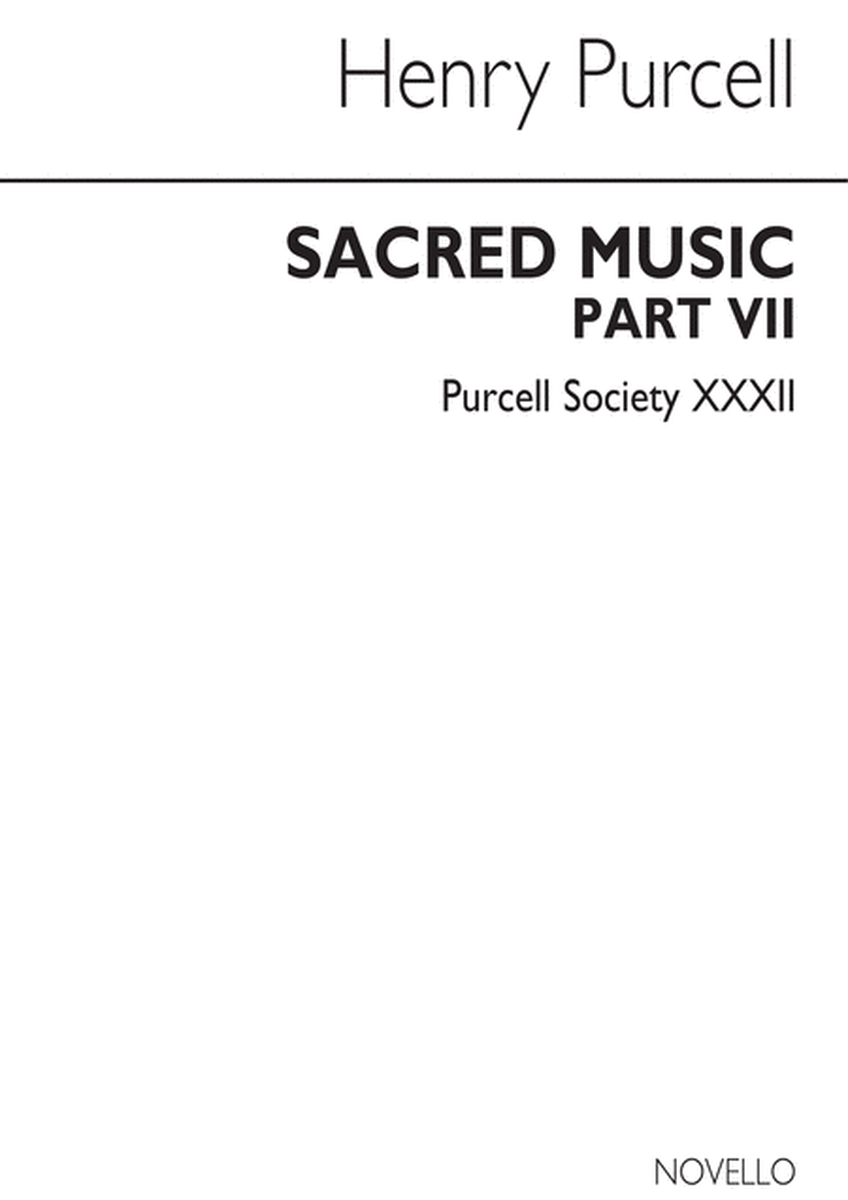 Purcell Society Volume 32