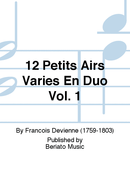 12 Petits Airs Varies En Duo Vol. 1
