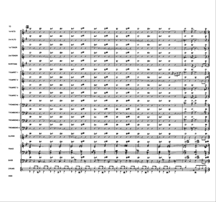 What Can I Tell You? Jazz Ensemble scores gallery preview page 9