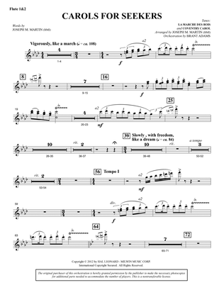 Carols for Seekers - Flute 1 & 2