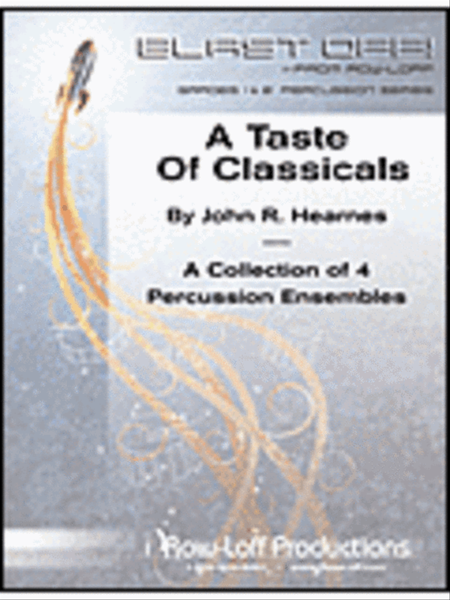 A Taste OF Classicals (Blast Off Series) Percussion Ensemble scores gallery preview page 1