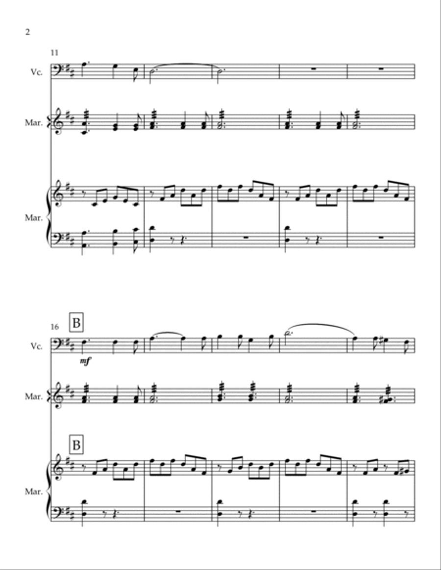 O, Holy Night O, Holy Night Chamber Music scores gallery preview page 2