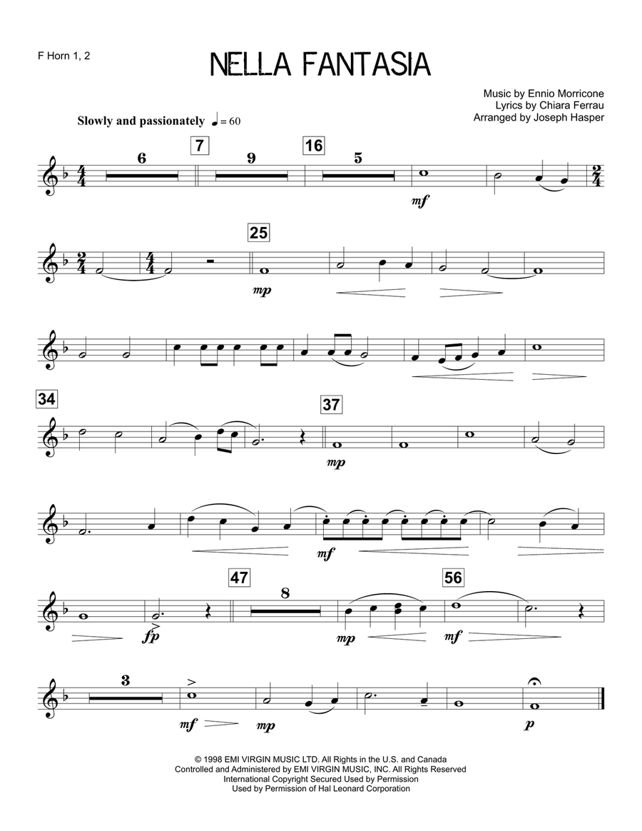 Nella Fantasia Large Ensemble scores gallery preview page 5