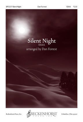 Book cover for Silent Night-Ssaa
