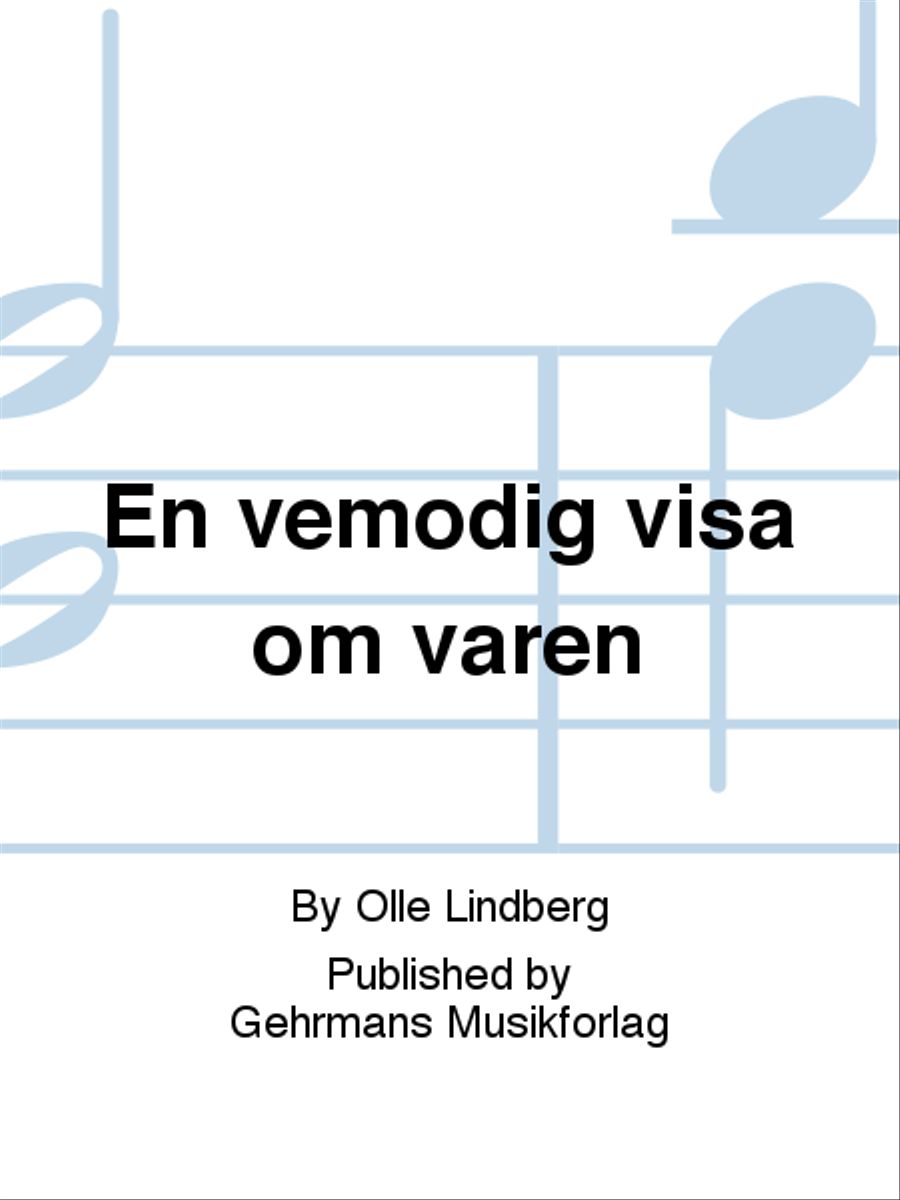En vemodig visa om varen Divisi scores gallery preview page 1