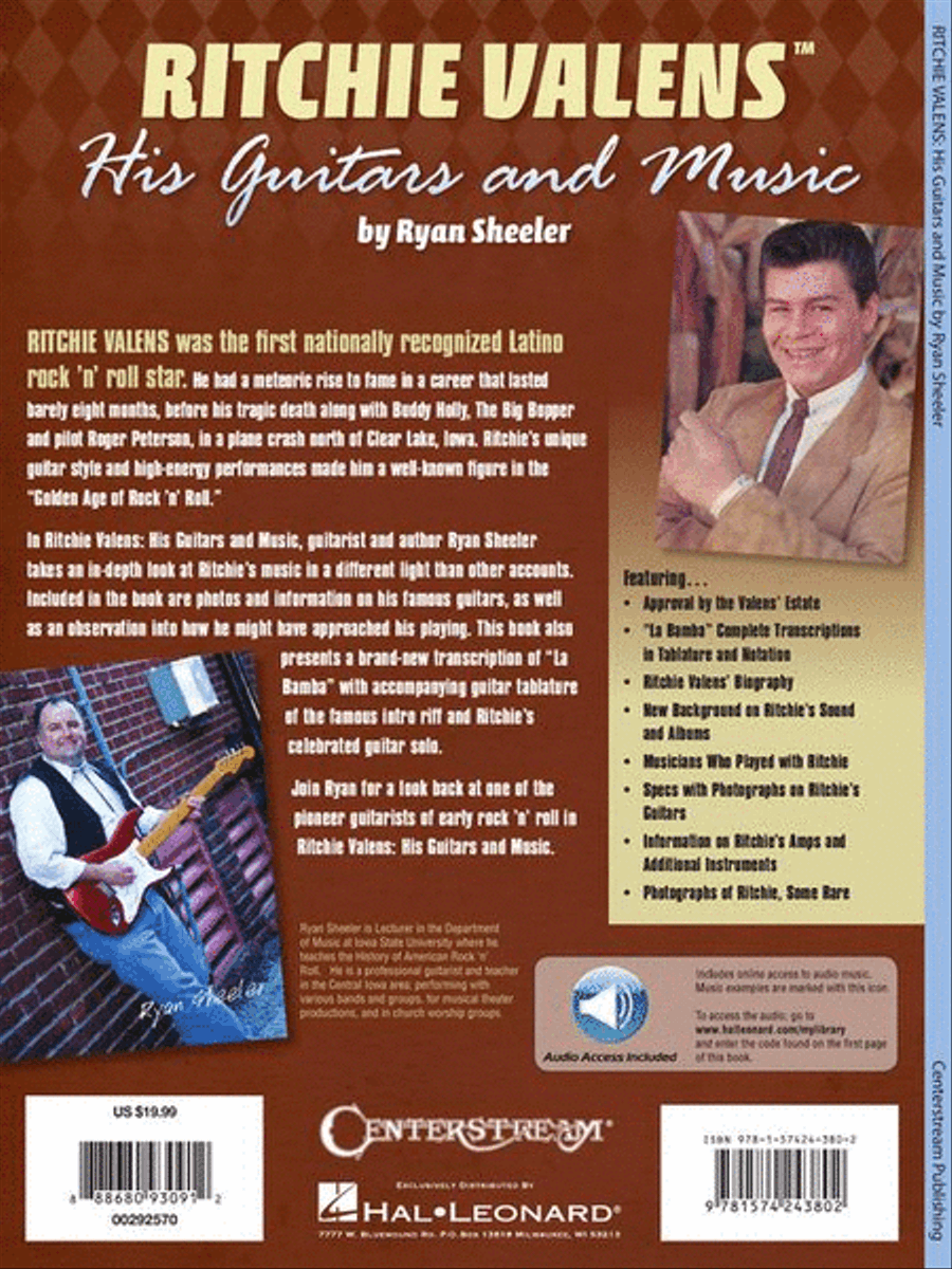 Ritchie Valens Ritchie Valens Guitar Tablature scores gallery preview page 7