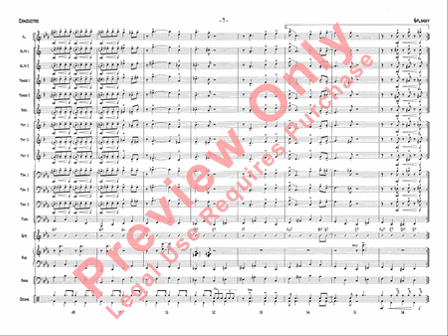 Splanky Jazz Ensemble scores gallery preview page 10